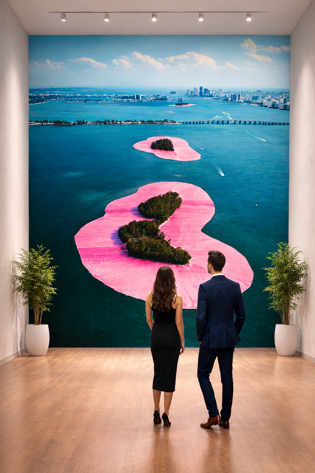Surrounded Islands Photomural No. 2 Vinyl Photograpy Alevon