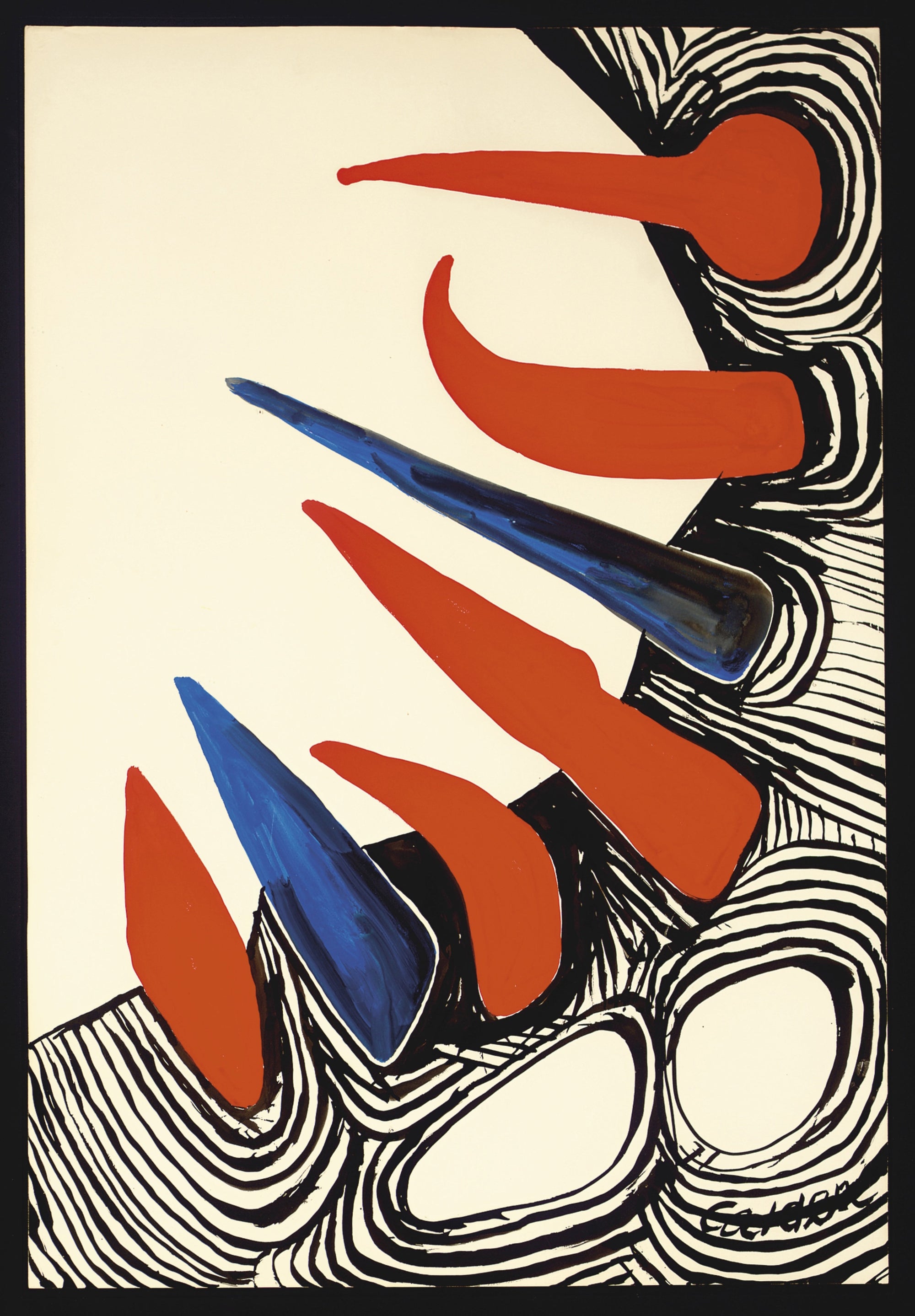 Jungle Work on Paper Omer Tiroche Gallery
