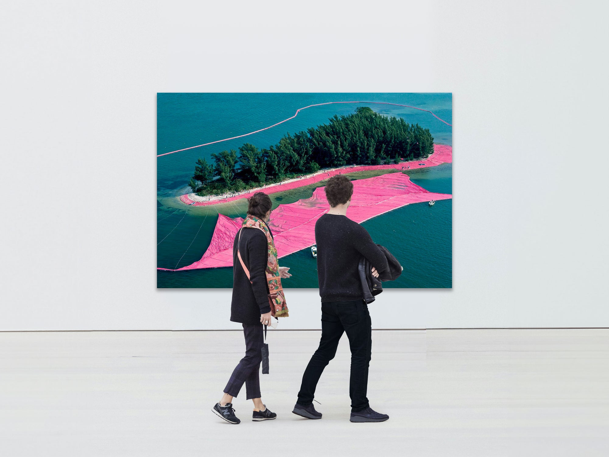 Surrounded Islands Photomural No. 6 Photograpy Alevon