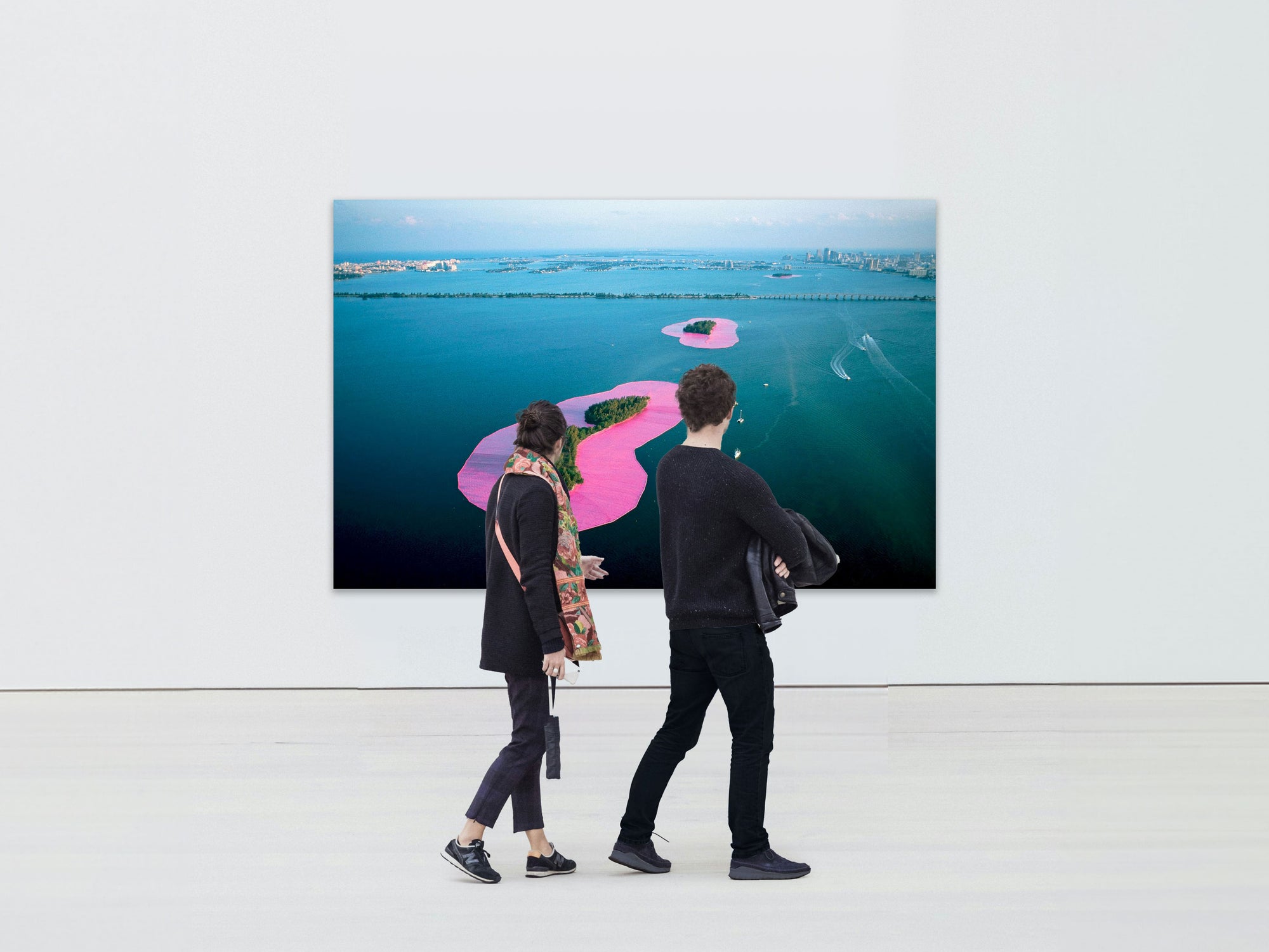 Surrounded Islands Photomural No. 3 Photograpy Alevon