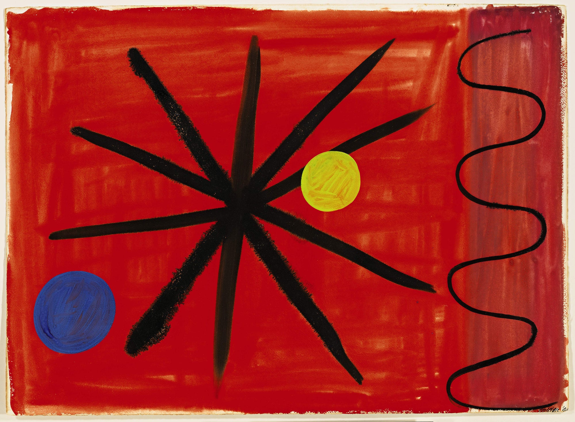 Signs Work on Paper Omer Tiroche Gallery