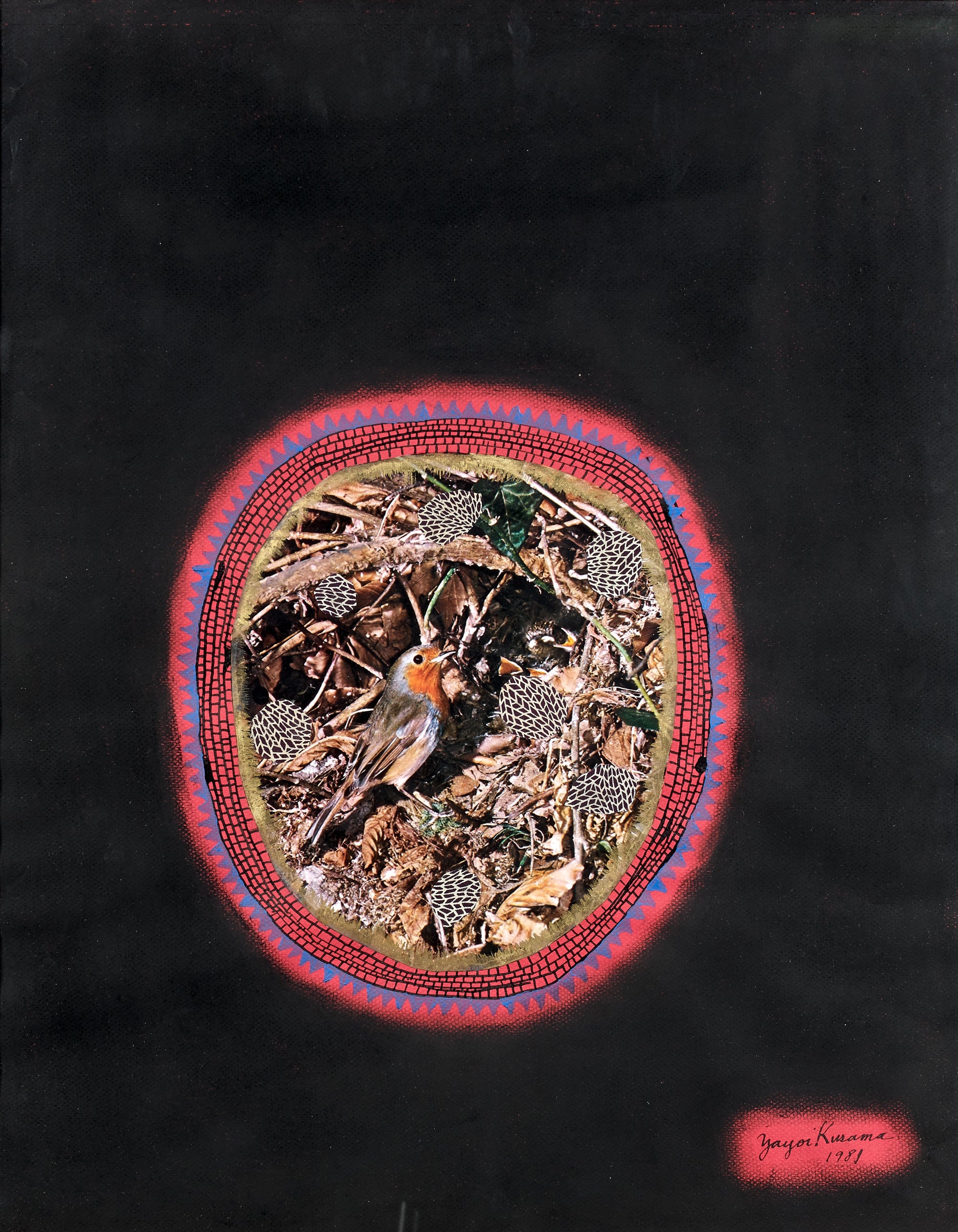 A Nest Work on Paper Omer Tiroche Gallery