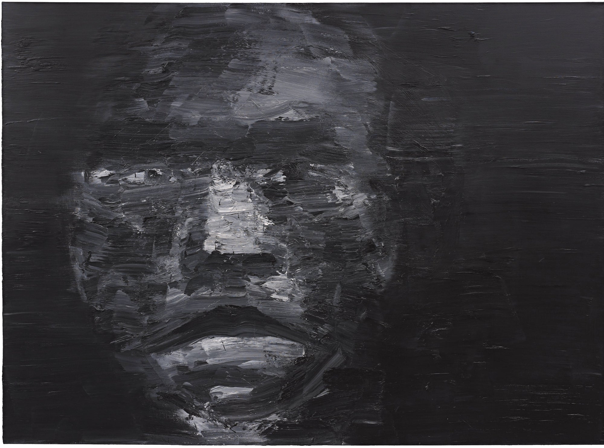 Invisible Man no.1 Painting Omer Tiroche Gallery