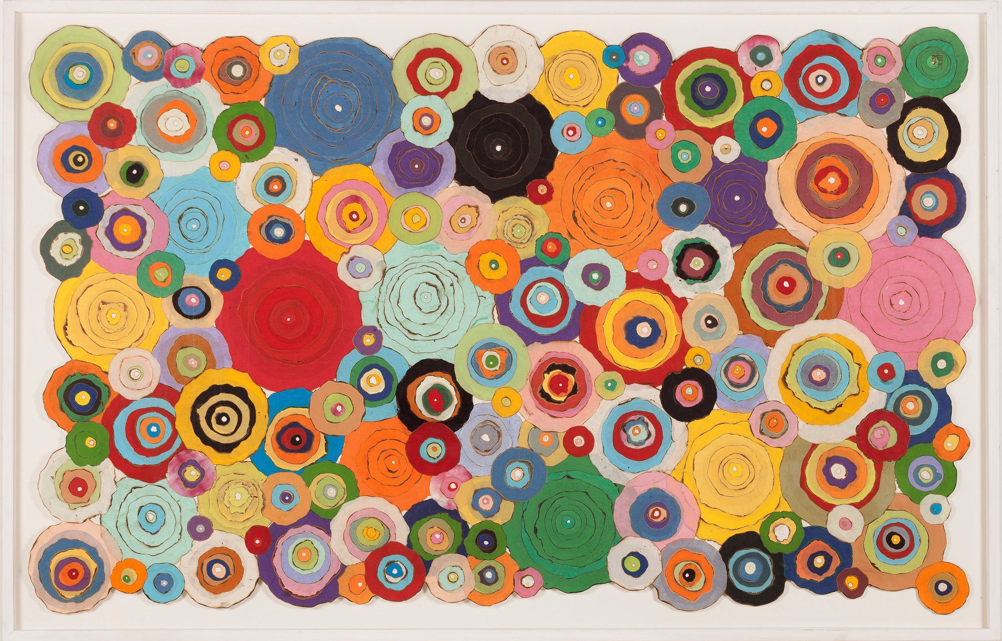Pieno di Vuoto-1 Work on Paper Omer Tiroche Gallery