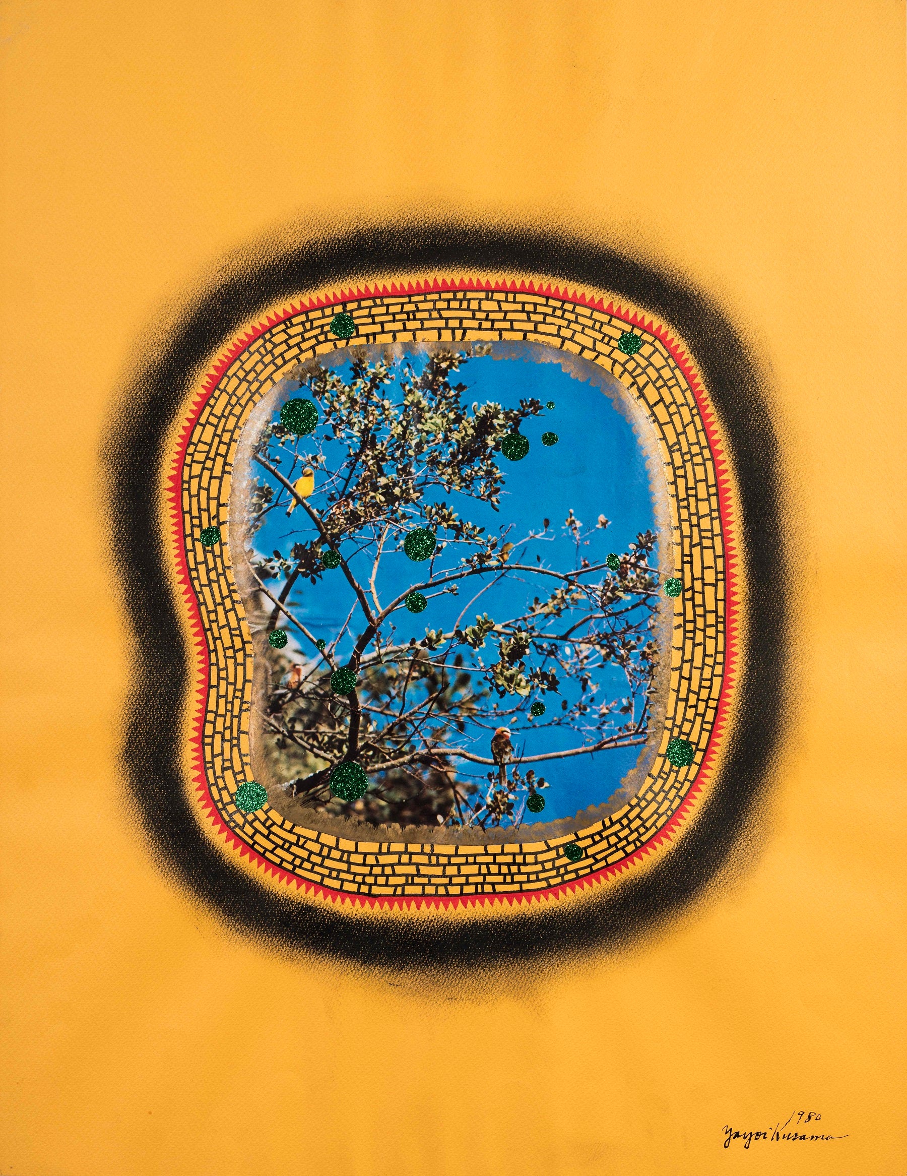 Treetops Work on Paper Omer Tiroche Gallery