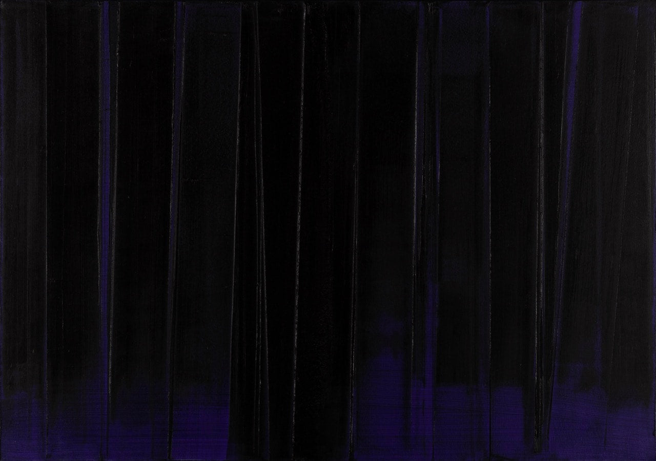 Peinture 92 cm x 130 cm, 17 March 1991 Painting Omer Tiroche Gallery