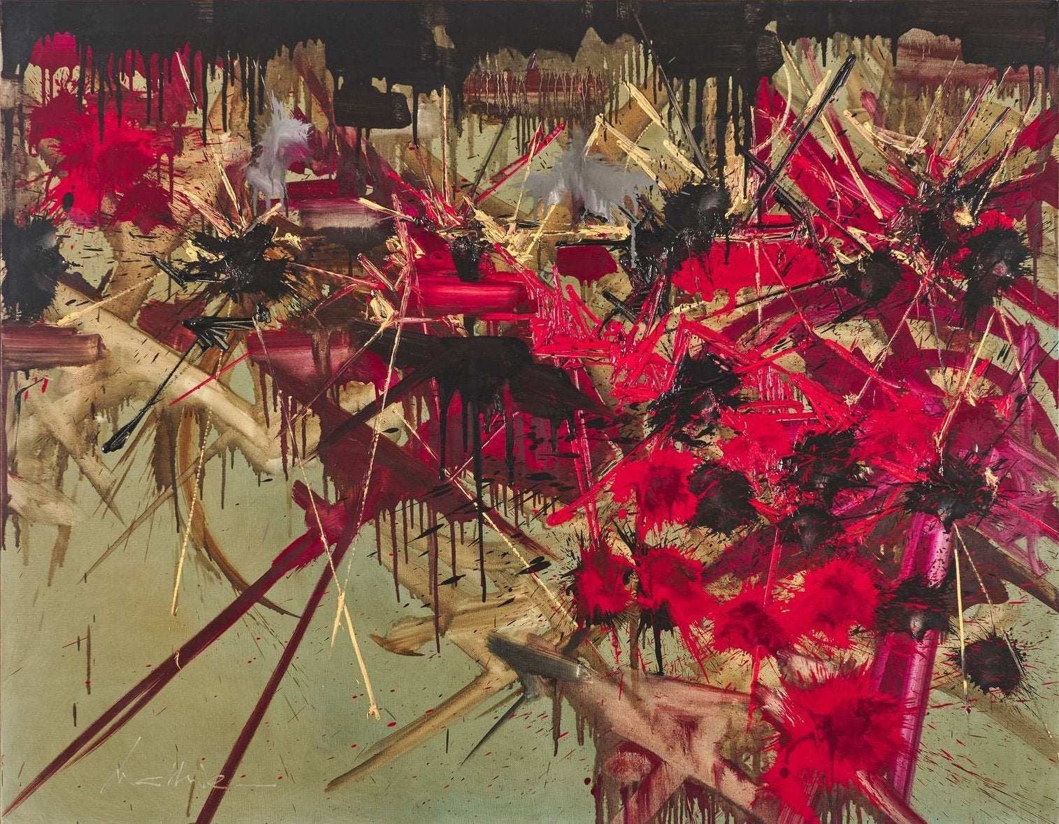 Plénitude impénétrable Painting Omer Tiroche Gallery