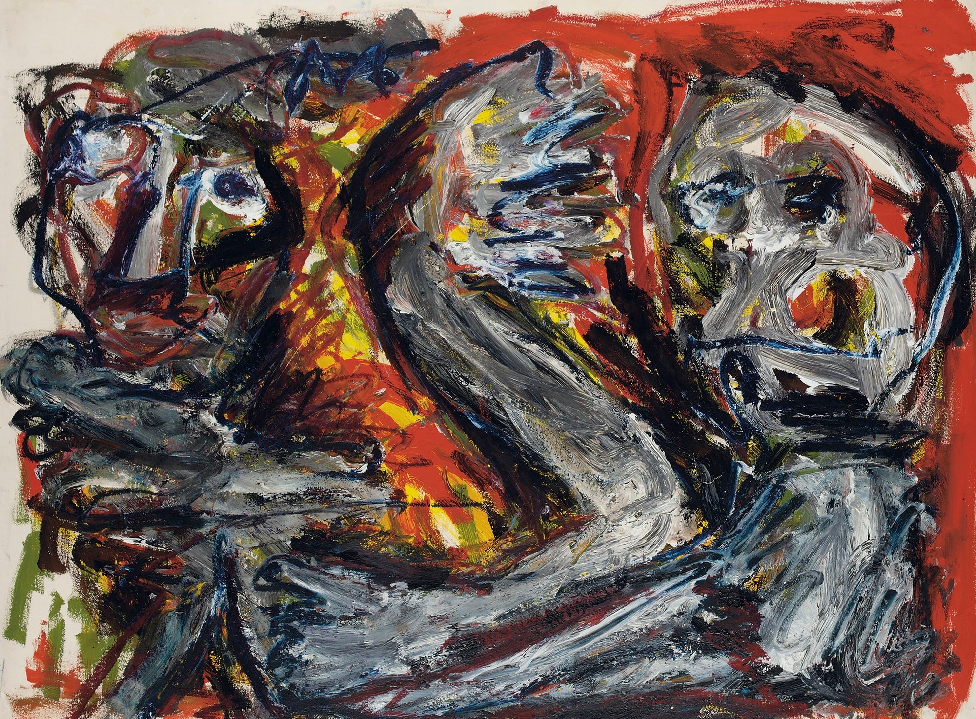 Untitled Painting Omer Tiroche Gallery