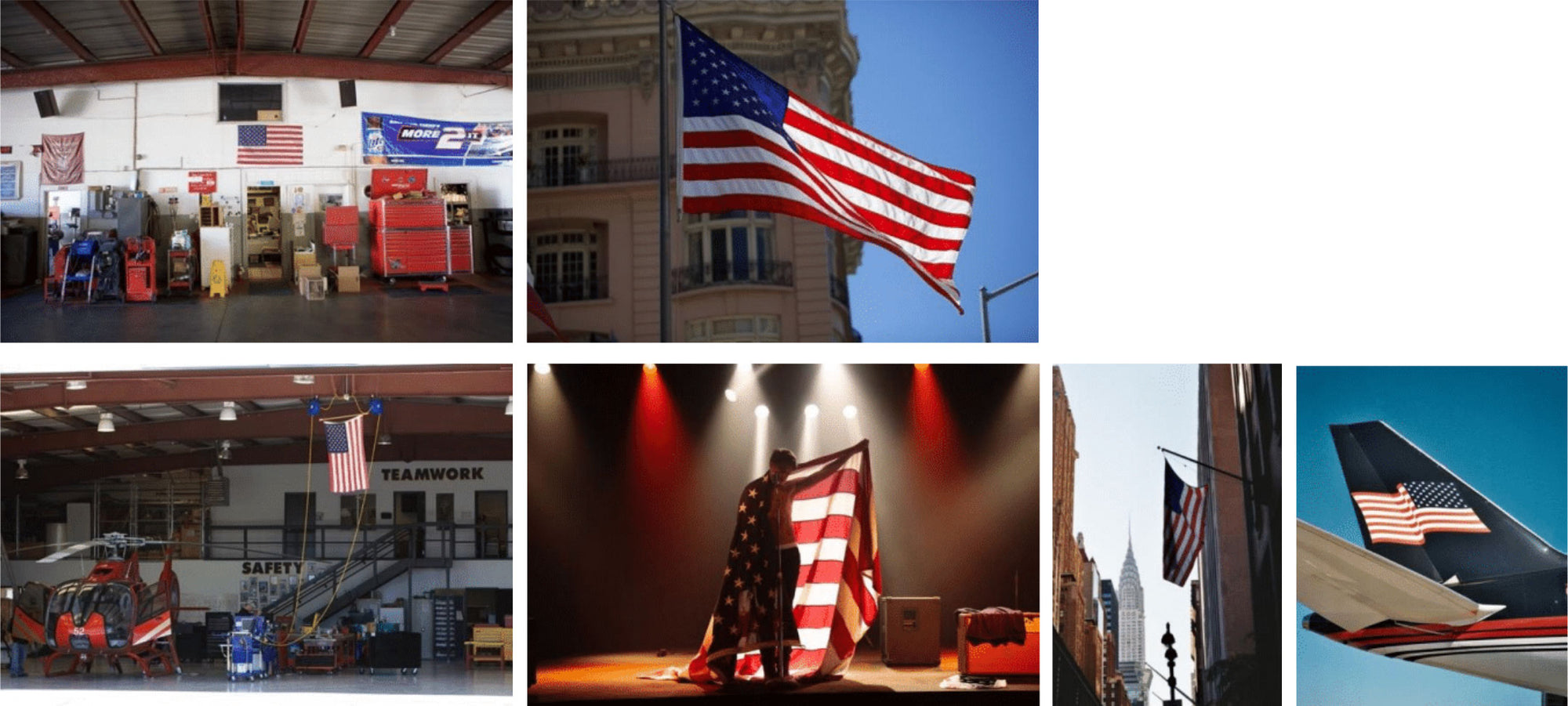 American Symbolism - Time and Flags Photograpy Alevon