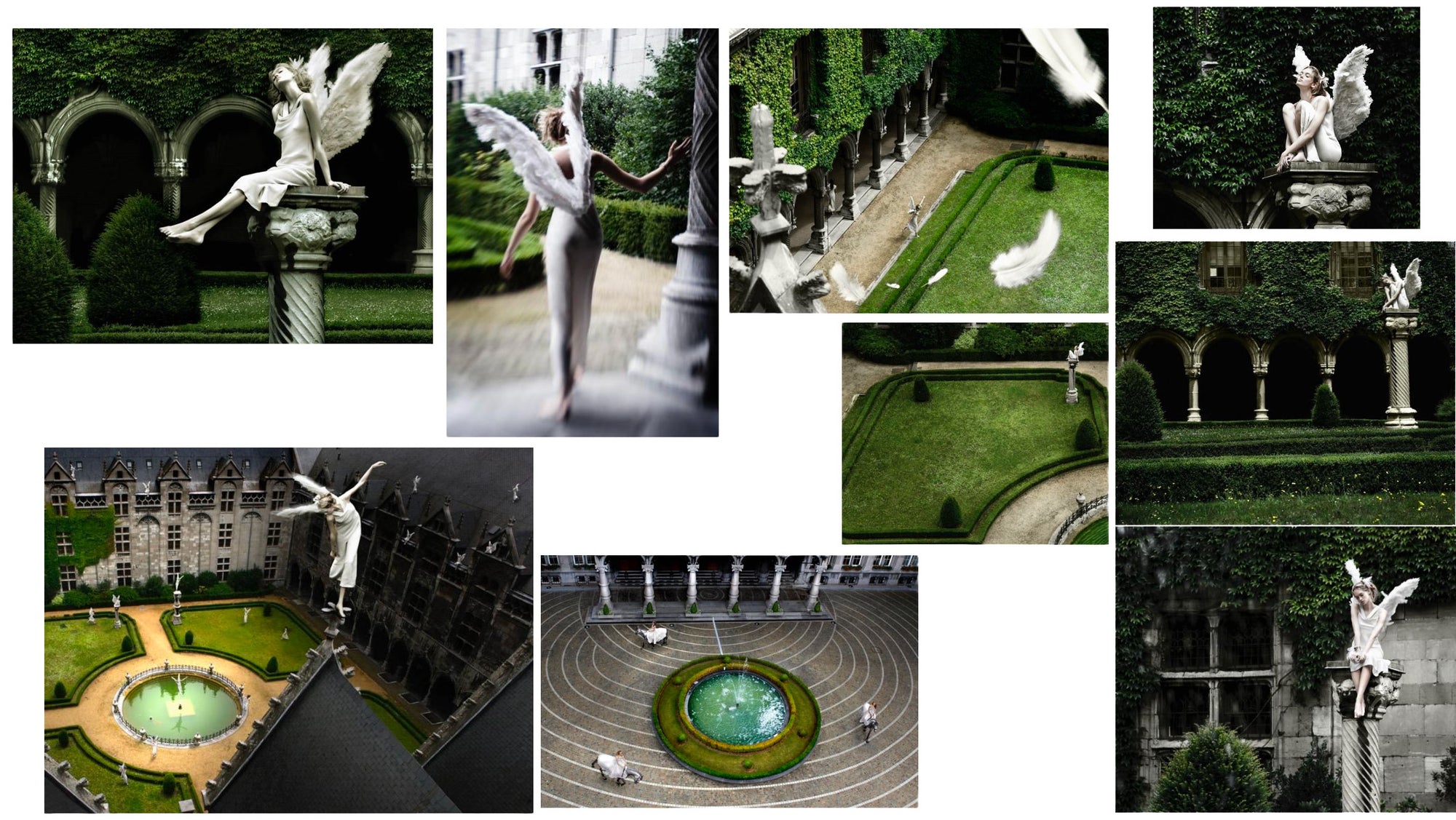 Celestial Gardens - Angels in Architecture Photograpy Alevon