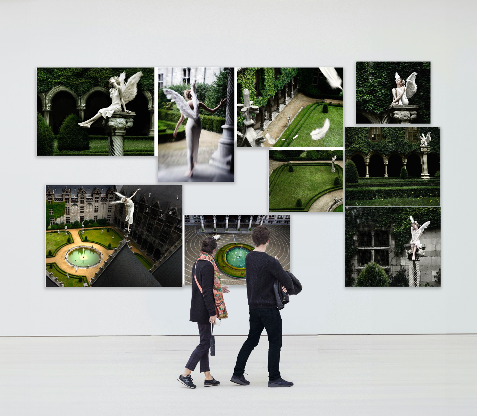 Celestial Gardens - Angels in Architecture Photograpy Alevon