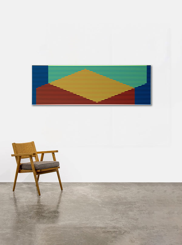 Color Aditivo Triangular Dos Painting Alevon