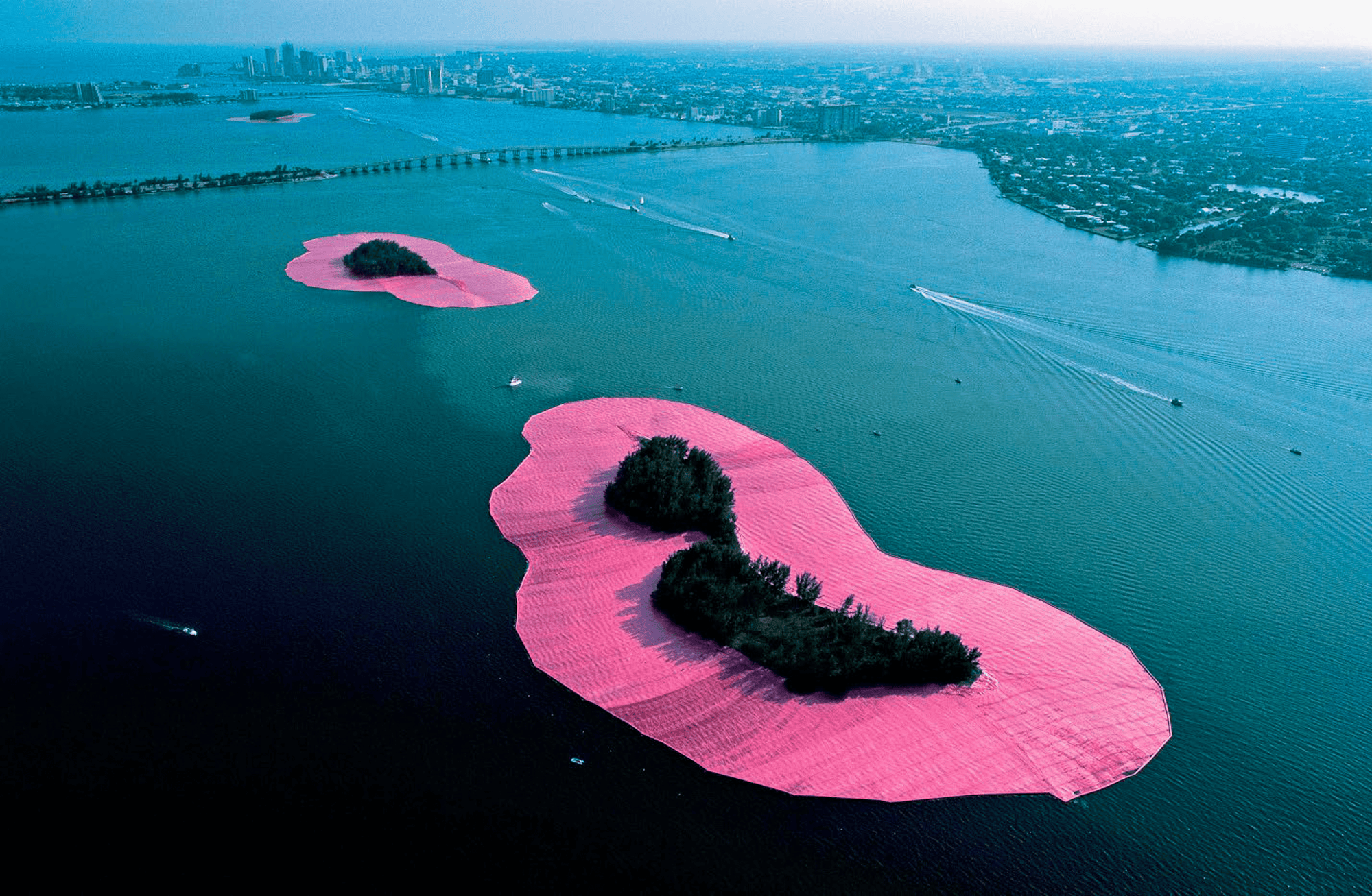 Surrounded Islands Photomural No. 4 Vinly Photograpy Alevon