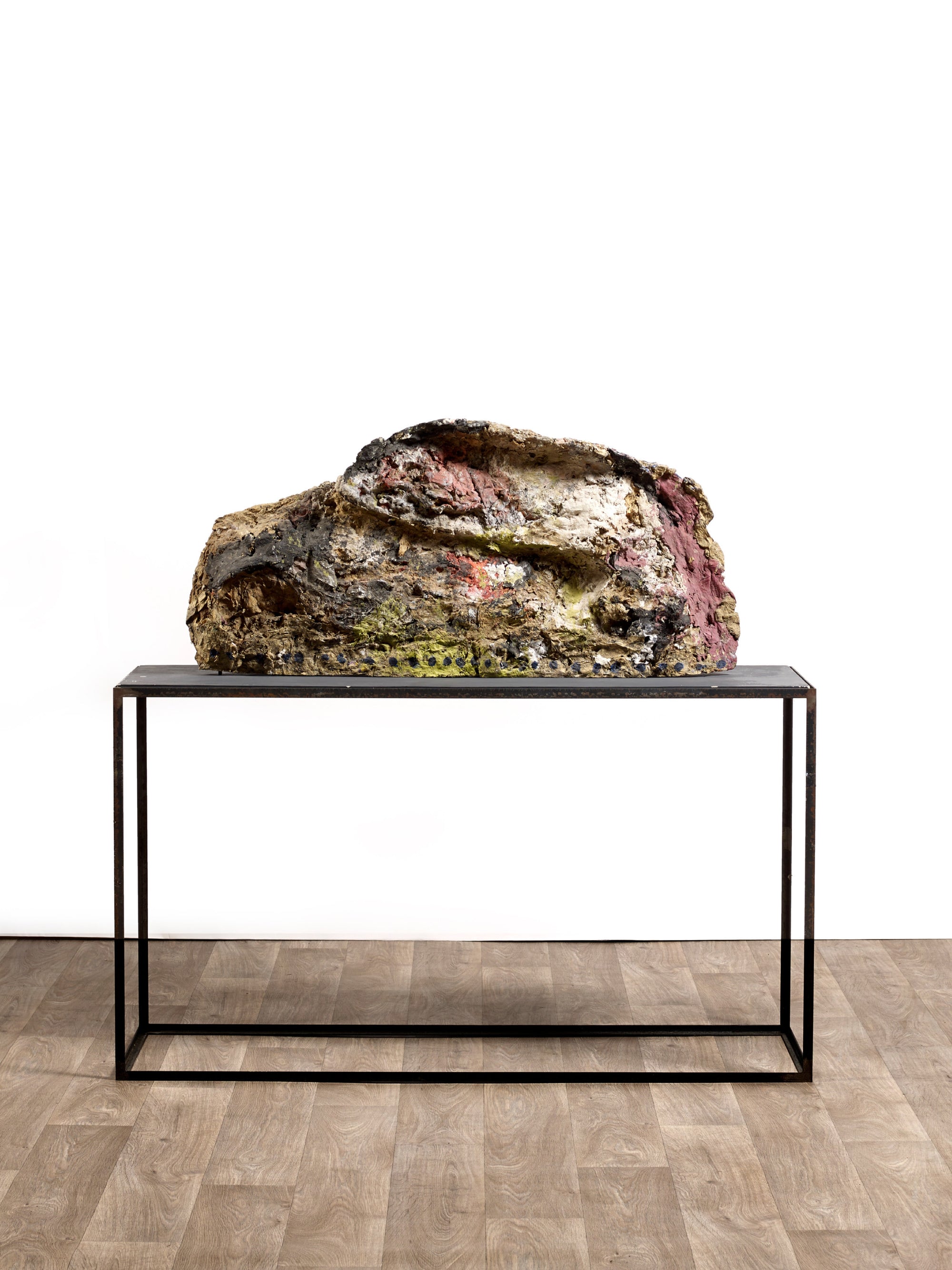 Untitled (painted by Herbert Brandl) Sculpture Omer Tiroche Gallery