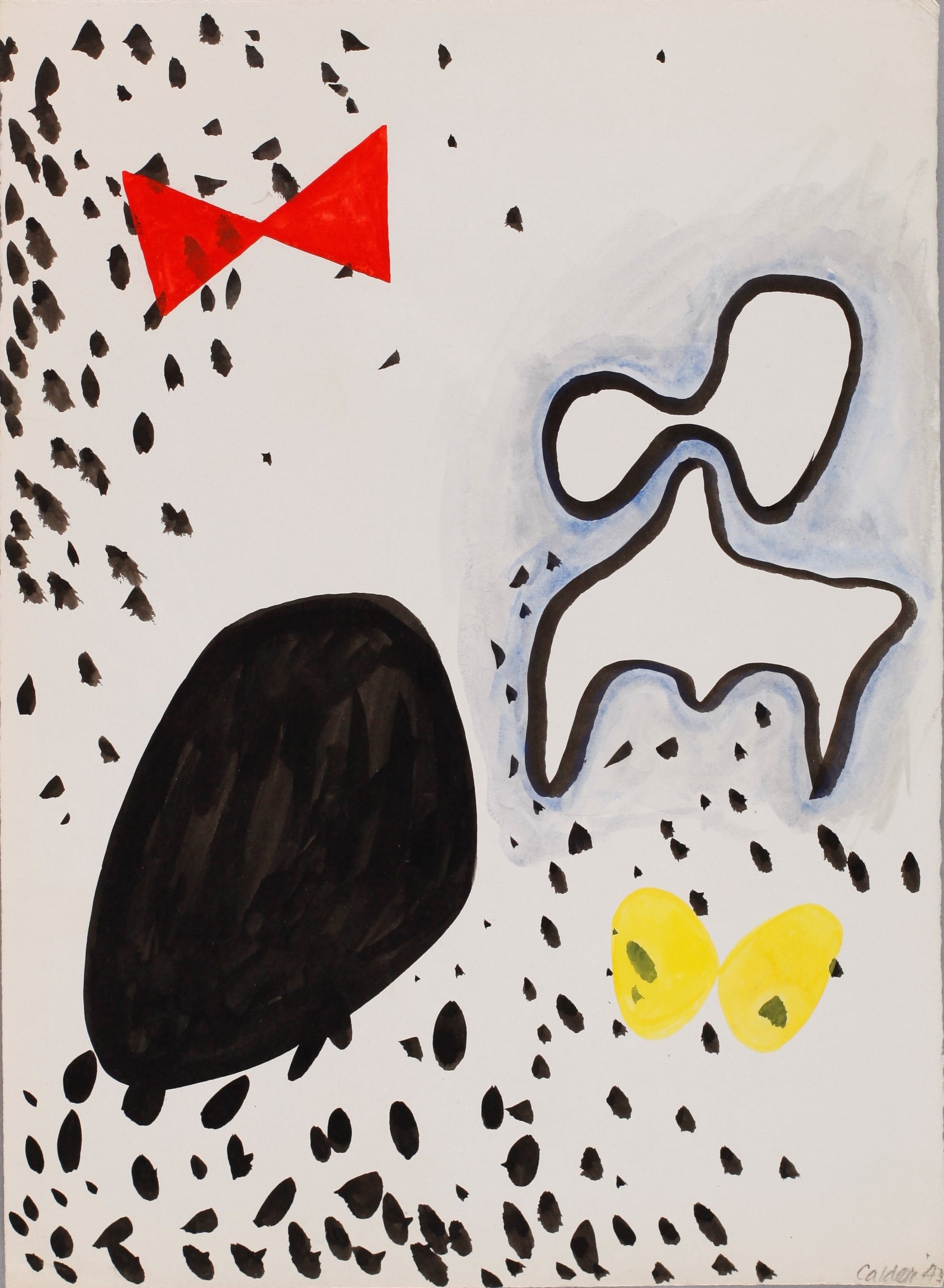 Untitled Work on Paper Omer Tiroche Gallery