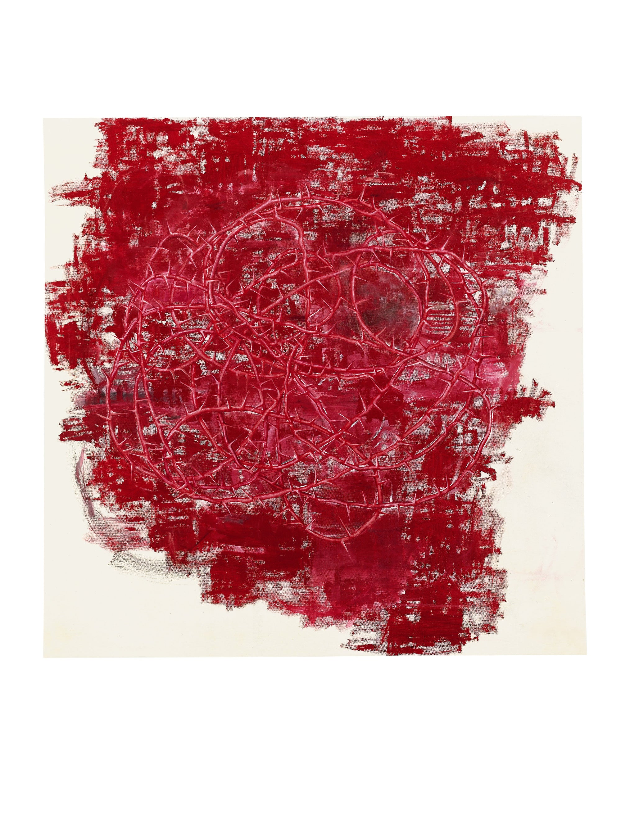St. John's Head Painting Omer Tiroche Gallery