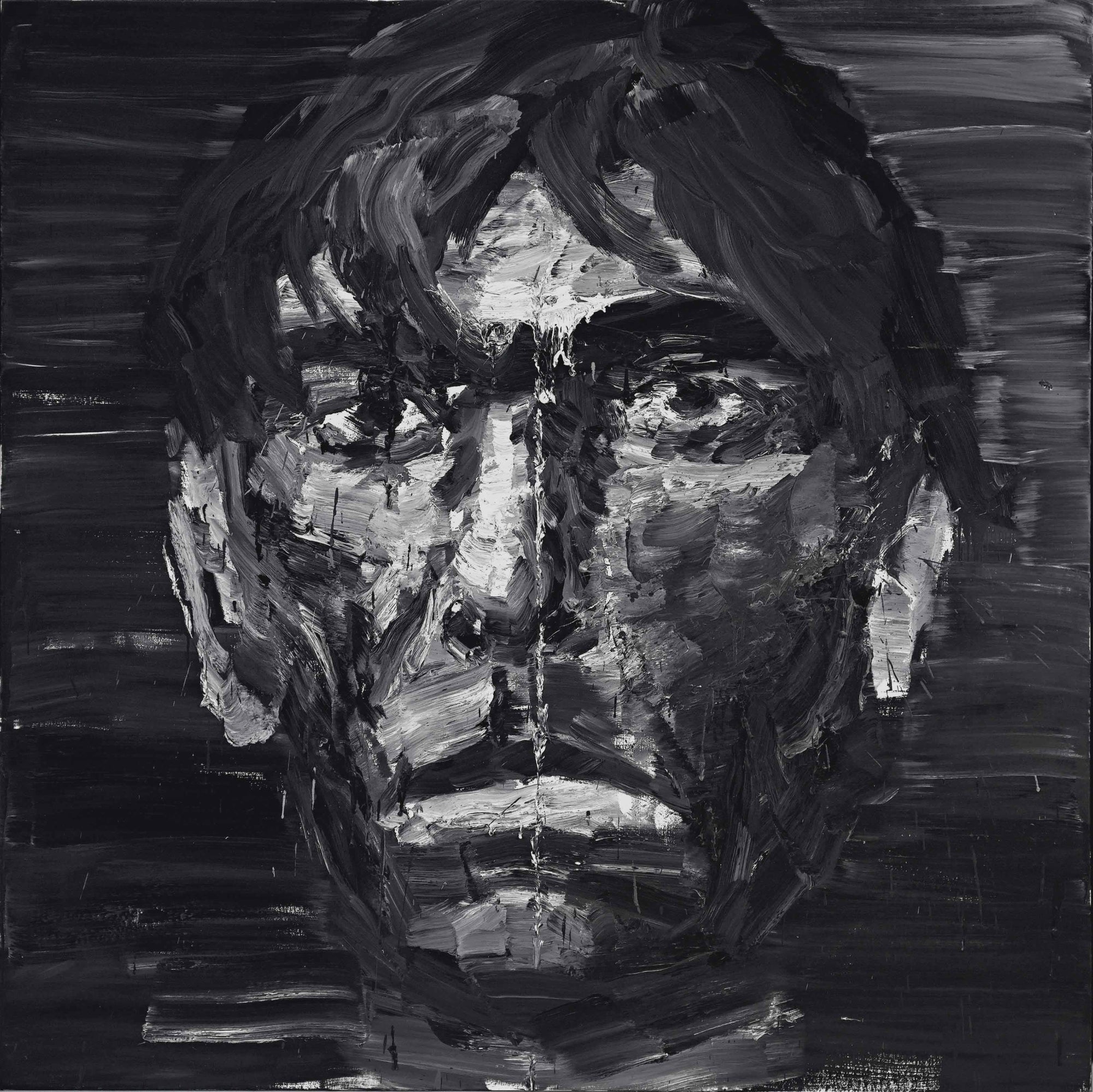 Contrat non executé (Unexecuted Contract) Painting Omer Tiroche Gallery