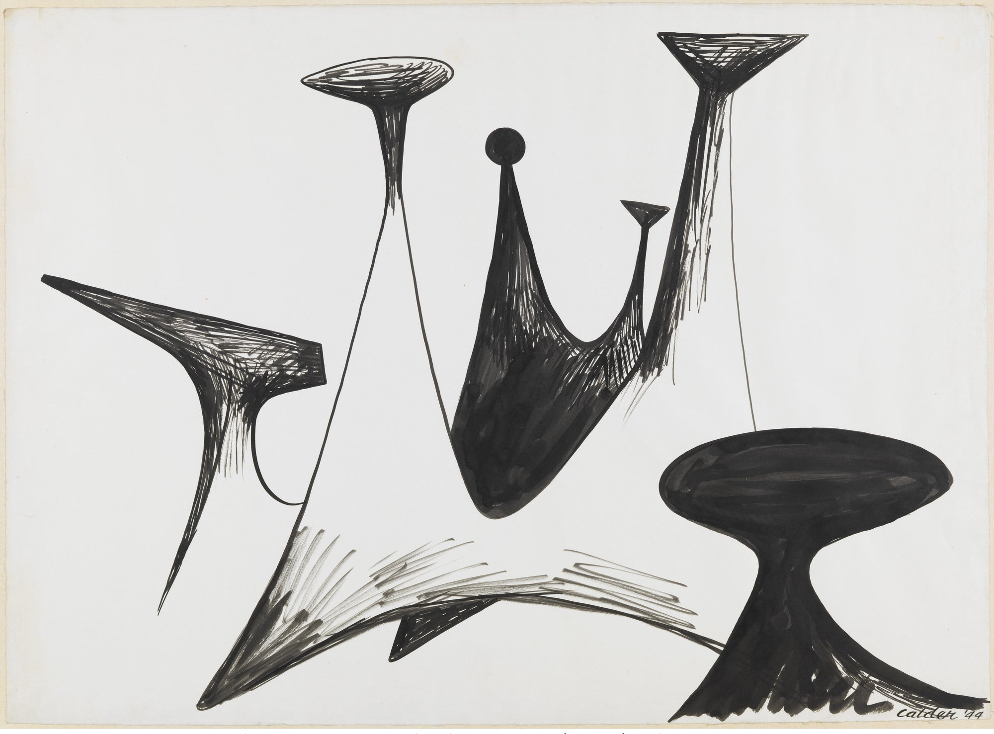 Sculpture Project II Work on Paper Omer Tiroche Gallery