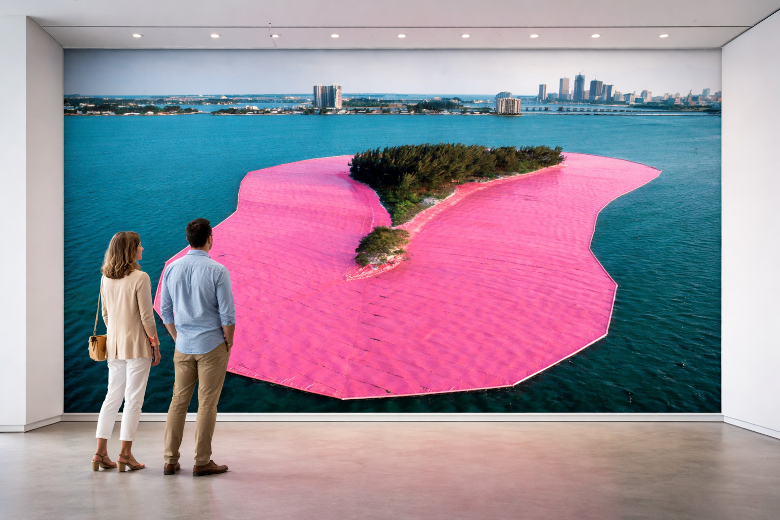 Surrounded Islands Photomural No. 1 Vinyl Photograpy Alevon