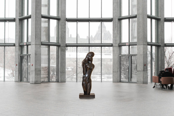 Couple in Love (Monumental Size) Sculpture Alevon